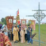 В деревне Крайск Логойского района епископ Вениамин возглавил богослужения