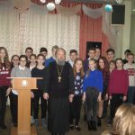 Перед Днём православной молодёжи, который ежегодно отмечается 15 февраля протоиерей Андрей Евдокимов в очередной раз встретился с учащимися 8-9-ых классов