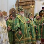 Епископ Борисовский и Марьиногорский Вениамин принимает участие в торжествах, посвящённых почитанию преподобной Евфросинии, игумении Полоцкой