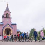 В I Пуховичском благочинии состоялся крестный ход на велосипедах с образом Марьиногорской иконы Божией Матери