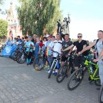В Борисове прошел велопробег по местам боевой славы