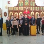 Учащиеся Зембинской средней школы посетили храм и поговорили со священником о семейных ценностях