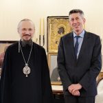 Патриарший Экзарх встретился с послом Франции в Беларуси