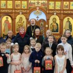 Школьники Зембинской школы дали концерт в Михайловском храме