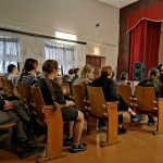 В аг. Пересады Борисовского р-на состоялась встреча священника с учащимися средней школы и жителями поселка