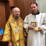В Неделю 7-ю по Пятидесятнице Патриарший Экзарх всея Беларуси совершил Божественную литургию в Ляденском мужском монастыре