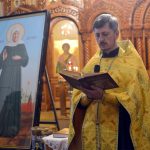 В Борисовскую епархию доставлены ковчег с частицей мощей и икона святой Матроны Московской
