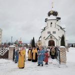 Ковчег с частицей мощей и икона святой блаженной Матроны Московской прибыли в Никольский храм г. Березино