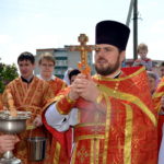 В Неделю 2-ю по Пасхе епископ Борисовский и Марьиногорский Вениамин совершил Литургию в Никольском храме города Березино