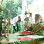 Епископ Вениамин принял участие в торжествах по случаю дня памяти преподобной Манефы Гомельской