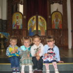 Детишки из Борисовского дома ребенка посетили Воскресенский собор