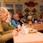 Вечер-встреча молодежи кафедрального собора г. Марьина Горка с семейными парами, прожившими в брачном союзе больше 40 лет