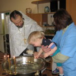 Протоиерей Димитрий Дорошенко совершил Таинство Крещения в Борисовском доме ребенка