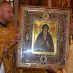 В Борисов прибывает благодатная икона святого преподобного Елисея Лавришевского и ковчеги с частицами святых мощей