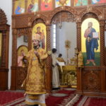 В Воскресенском кафедральном соборе епископ Вениамин совершил Литургию