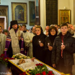 Епископ Вениамин совершил чин отпевания народного артиста Беларуси Александра Тихановича