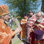 В день памяти святителя Николая Чудотворца епископ Вениамин возглавил Литургию в Никольском храме города Смолевичи