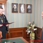 Благочинные церковных округов Борисовской епархии поздравили правящего архиерея с Днем Его тезоименин