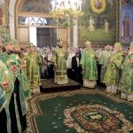 Епископ Борисовский и Марьиногорский Вениамин сослужил за всенощным бдением Архиепископу Брестскому и Кобринскому Иоанну