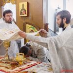 В праздник Крещения Господня епископ Вениамин совершил Литургию в кафедральном соборе города Борисова