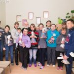 Поздравление с Рождеством Христовым инвалидов отделения дневного пребывания ТЦСОН Пуховичского района