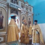 В Неделю 4-ю по Пятидесятнице епископ Борисовский и Марьиногорский Вениамин совершил Божественную литургию в Никольском храме г. Червеня