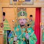 Епископ Борисовский и Марьиногорский Вениамин совершил Божественную литургию в Благовещенском приходе Пекалинской Слободы