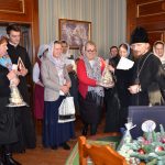 Епископ Вениамин поздравил сотрудников епархиального управления и кафедрального собора с праздником Рождества Христова