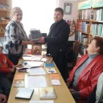 В библиотеке д. Заполье Червенского района прошла выставка книг и икон «Благая весть»
