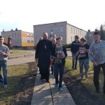 Священнослужитель и члены православной молодежной группы посетили Руденскую вспомогательную школу-интернат