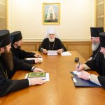 Епископ Борисовский и Марьиногорский Вениамин принял участие в очередном заседании Архиерейского совета Минской митрополии