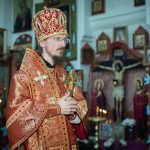 Божественная литургия в храме святителя Николая Чудотворца д. Крайск