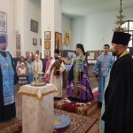 В канун праздника Минской иконы Божией Матери епископ Борисовский и Марьиногорский Вениамин возглавил всенощное бдение