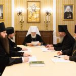 Епископ Вениамин принял участие в заседании Архиерейского совета Минской митрополии