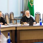 Преосвященнейший Вениамин принял участие в работе расширенного заседания Епархиального совета Минской епархии