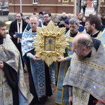В Воскресенский кафедральный собор г. Борисова прибыл образ Пресвятой Богородицы Жировичской