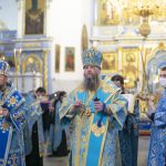 Епископ Борисовский и Марьиногорский Вениамин принял участие в богослужениях по случаю праздника Жировичской иконы Божией Матери