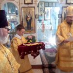 В Неделю 10-ю по Пятидесятнице епископ Вениамин возглавил Литургию в Никольском храме г. Смолевичи