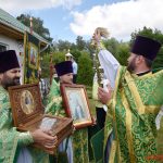 Престольный праздник отметил храм в честь преподобного Серафима Саровского в гп. Свислочь
