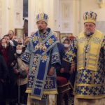 Патриарший Экзарх возглавил престольный праздник Покровского кафедрального собора города Гродно