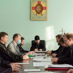 Патриарший Экзарх возглавил заседание Ученого совета Минской духовной академии