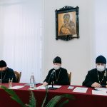 Митрополит Вениамин возглавил заседание Ученого совета Минской духовной семинарии