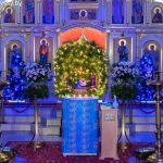 Рождественское ночное богослужение прошло в Александро-Невском кафедральном соборе в Марьиной Горке