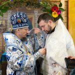 Митрополит Вениамин совершил Литургию в храме в честь святителя Николая Японского в городе Минске