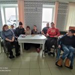 В Червене священник посетил отделение обеспечения дневного пребывания для инвалидов