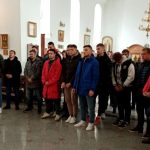 Футболисты команды БАТЭ помолились в Зембинском храме