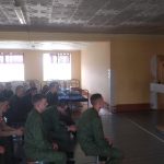 В г. Жодино священник провел беседу с военнослужащими