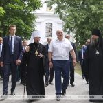 Президент Республики Беларусь Александр Лукашенко посетил Свято-Успенский Жировичский мужской монастырь