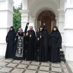 Богослужение в Ксениевском женском монастыре