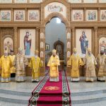 Патриарший Экзарх возглавил торжества в день памяти святителя Георгия Конисского, архиепископа Могилевского